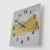 Horloge Carrée Macaroni (Angle)