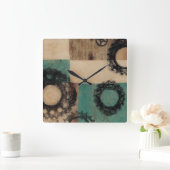 Horloge Carrée Machines II (Maison)