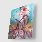 HORLOGE CARRÉE MADAME POMPADOUR (Angle)