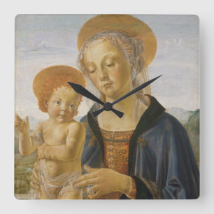 Horloge Carrée Madonna and Child, vers 1470