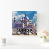 Horloge Carrée Madrid (Maison)