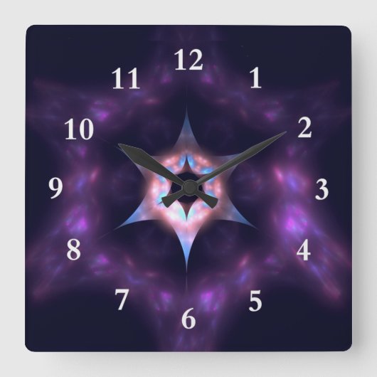 Horloge Carrée Magen Dalet (Recto)