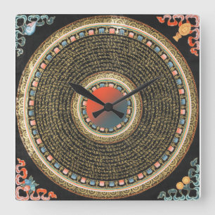 Horloge Carrée Maintenant heure II