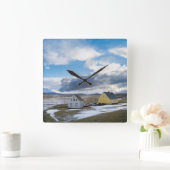 Horloge Carrée Maisons contemporaines (Maison)