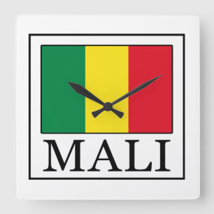 Horloge Carrée Mali