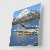 Horloge Carrée Mammoth (Angle)