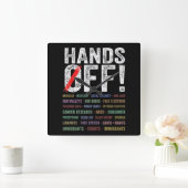 Horloge Carrée Manifestation (Maison)