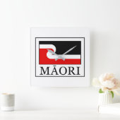 Horloge Carrée Maori (Maison)