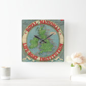 Horloge Carrée Map of the British Isles (Maison)
