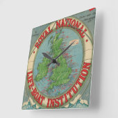 Horloge Carrée Map of the British Isles (Angle)