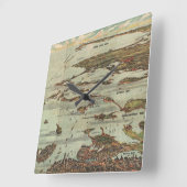 Horloge Carrée Map view (Angle)