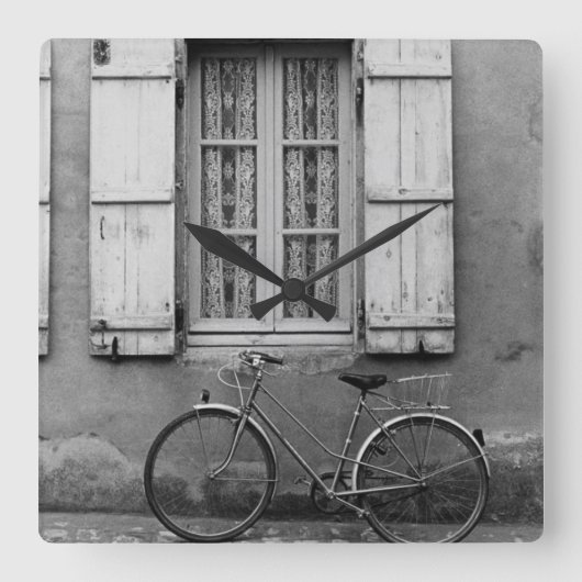 Horloge Carrée Marans Vélo de Charentes (Recto)