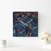 Horloge Carrée Marche à huile (Maison)