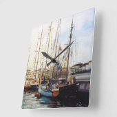 Horloge Carrée Marina/Mariña/Mer (Angle)