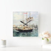 Horloge Carrée Marina/Mariña/Mer (Maison)