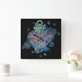 Horloge Carrée Marine (Maison)