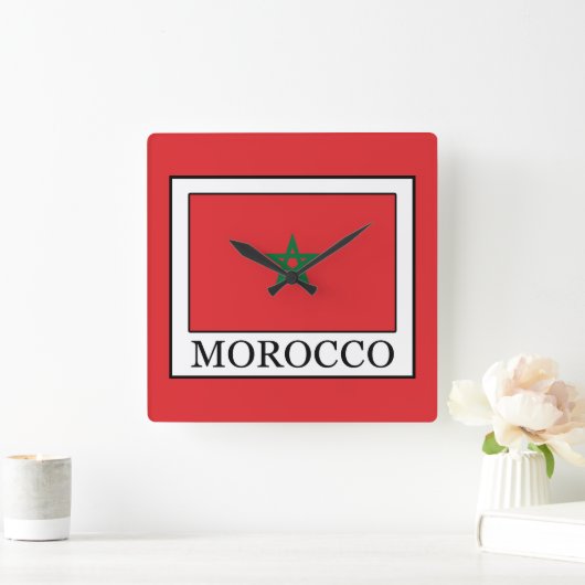 Horloge Carrée Maroc (Maison)