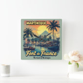 HORLOGE CARRÉE MARTINIQUE (Maison)