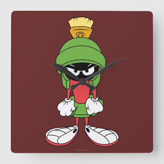 HORLOGE CARRÉE MARVIN LE MARTIAN™ (Recto)