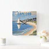 Horloge Carrée Massachusetts de Cape Cod (Maison)