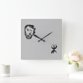 Horloge Carrée Matoub Lounès (Maison)