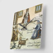 Horloge Carrée Matthew Hopkins (D 1647) (Angle)