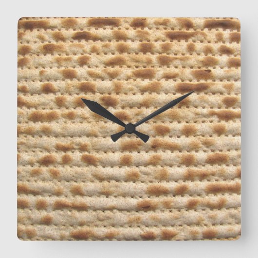 Horloge Carrée Matzah (Recto)