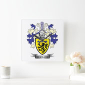 Horloge Carrée McMillan Family Crest (Maison)