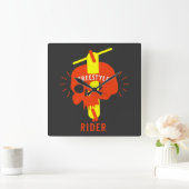 Horloge Carrée Meilleur Scooters Pro Freestyle (Maison)