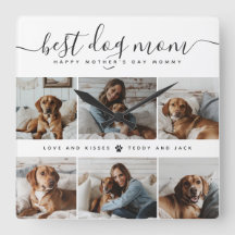 Meilleure maman de chien : photo de chien personna