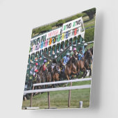 Horloge Carrée Mellon Turf (Angle)