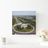 Horloge Carrée Mémorial de Lincoln (Maison)