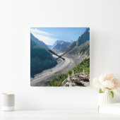 Horloge Carrée Mer de Glace - Chamonix (Maison)