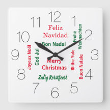 Merry Christmas different languages
