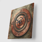 Horloge Carrée metal object  (Angle)