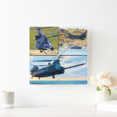 HORLOGE CARRÉE MH-47G CHINOOK (Maison)