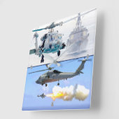 HORLOGE CARRÉE MH-60R SEAHAWK (Angle)