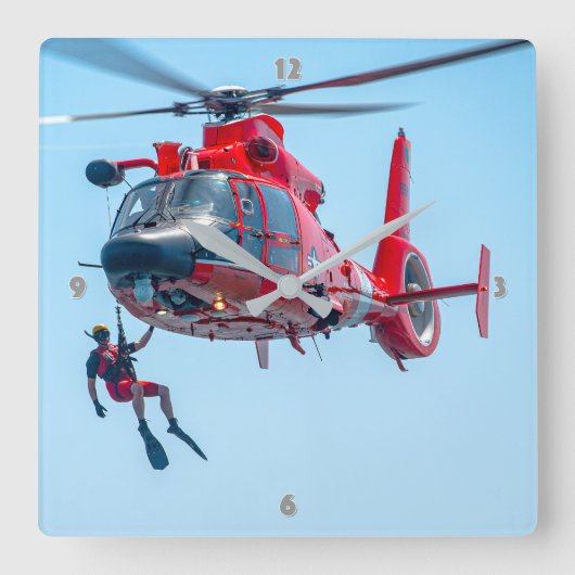 HORLOGE CARRÉE MH-65 DOLPHIN (Recto)