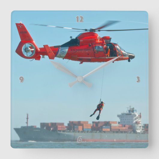 HORLOGE CARRÉE MH-65 DOLPHIN (Recto)