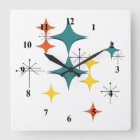 Mi-Siècle moderne Eames atomique Starbursts Numéro