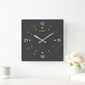 Horloge Carrée midi (Maison)