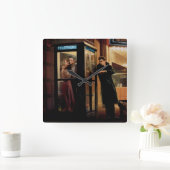 Horloge Carrée Midnight Matinee (Maison)