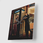 Horloge Carrée Midnight Matinee (Angle)