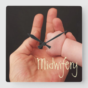 Horloge Carrée Midwifery