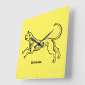 Horloge Carrée Mineur de Canis, 1482 (Angle)