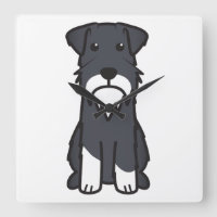 Miniature Schnauzer Dog Cartoon
