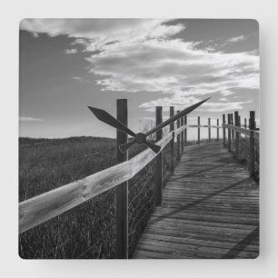 Horloge Carrée Minnesota, Duluth, Park Point, Boardwalk