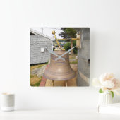 Horloge Carrée Minots Ledge Lighthouse brouillard Bell Carré Horl (Maison)