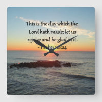 MISE À JOUR DE PSALM 118:24 DESIGN PHOTO SLEVER