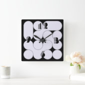 Horloge Carrée Modern (Maison)